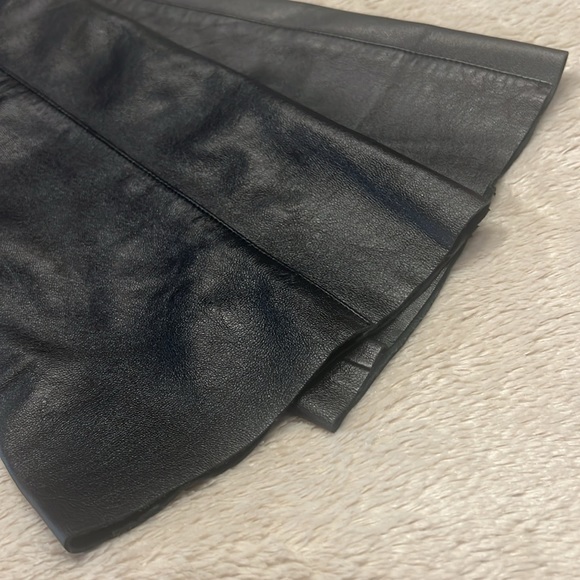 BCBG MAX AZRIA Bon Chic Bon Genre Leather Pants - Picture 11 of 14